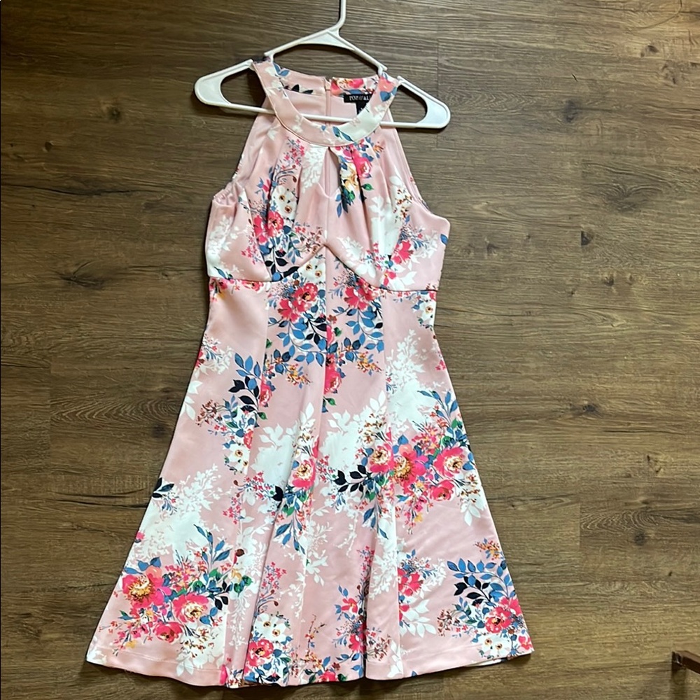Floral Halter Dress